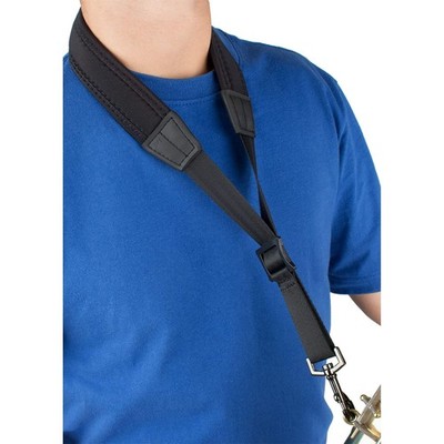 Pro Tec N310M 22-Inch Padded Neoprene Saxophone Neck Strap with Metal Snap Ab...