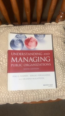 Understanding &Managing Public Org