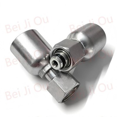 M14x1.5 Hydraulic Hose Crimp Fitting for Chinese Mini Excavator 1/4'' BSP