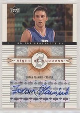 2003 Upper Deck UD Top Prospects Signs of Success Zoran Planinic #SS-ZP Auto fm0