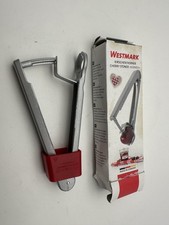 Westmark Kirschentkerner Kernex Aluminium Edelstahl Silber 14cm Entsteiner