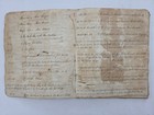 1815 antique USS FRANKLIN ADAMS U.S. NAVY manuscript BAINBRIDGE RIGGING 74 GUN — photo 5