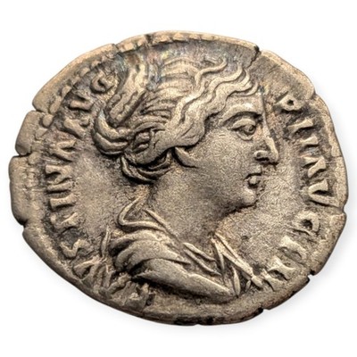 Faustina The Younger Augusta 145-161 AD Silver Denarius Ancient Roman Coin 13U