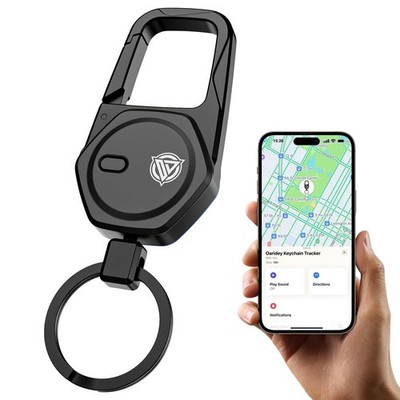 Keychain, Works with Apple Find My, Carabiner Car Key Chain with GPS Tracker,...