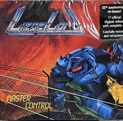 Liege Lord Master Control New CD Digipak Speed Metal Power Metal MAIDEN PRIEST