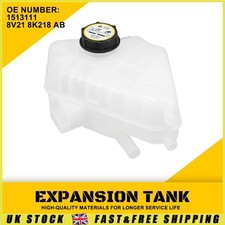 For Ford Fiesta Mk7 2008-19 Radiator Coolant Expansion Header Tank Bottle + Cap