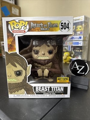Funko Pop Attack On Titan 504 Beast Titan Hot Topic