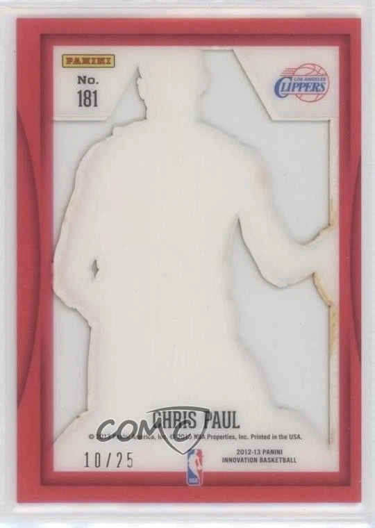 2012-13 Panini Innovation View Red /25 Chris Paul #181 - Image 2 of 2