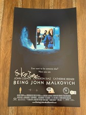 Spike Jonze ‘Being John Malkovich’ Movie Director Signed 12x18 Photo Beckett