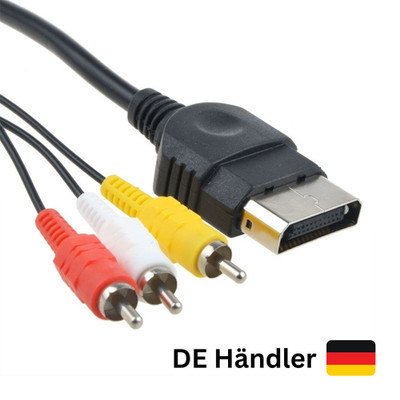 AV Kabel Xbox Classic Composite Cinch Audio Video TV Anschlusskabel 1,8m NEU