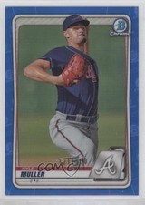 2020 Bowman Chrome Prospects Blue Refractor 121/150 Kyle Muller #BCP-191 b4d