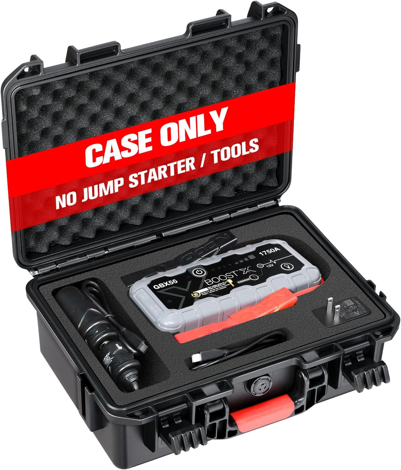 Case for NOCO Boost X GBX55: Waterproof Carrying Case for 1750A Ultrasafe Jump S