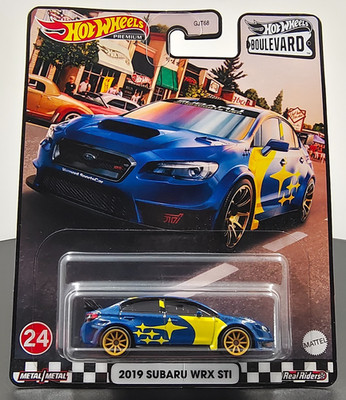 Hot Wheels - 2019 Subaru WRX STI - Boulevard 24 - Premium 2021 - NEU & OVP