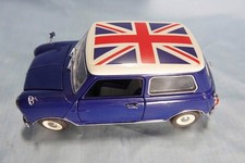 1/18 Kyosho Morris Mini Cooper S 1275S Mk.1 Blue Union Jack Roof Used Item