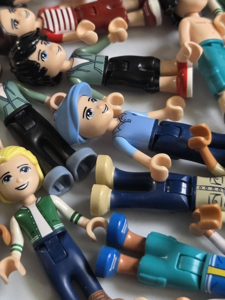 LEGO FRIENDS BOY MINIFIGURE MALE TOY DOLL FIGS RANDOMLY PICKED $4.49 PER FIGURE - Image 2 of 4