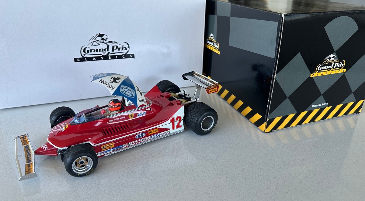 1:18 Exoto Ferrari 312T4 Grand Prix Classics #12 Gilles Villeneuve