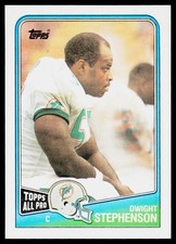 Dwight Stephenson, 1988 Topps, #196, Miami Dolphins,