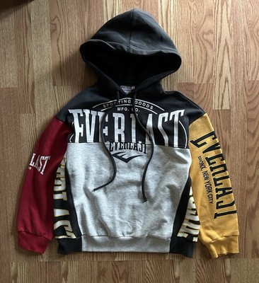 Zara x Everlast Color Block Hoodie Sz Small Sweatshirt Y2K