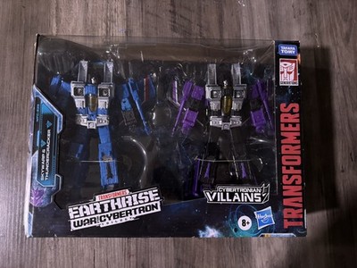 Transformers WFC Earthrise Skywarp and Thundercracker Cybertronian Villains 