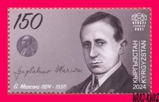 KYRGYZSTAN 2024-2025 Famous People G Marconi Italy Radio Scientist Nobel Winner