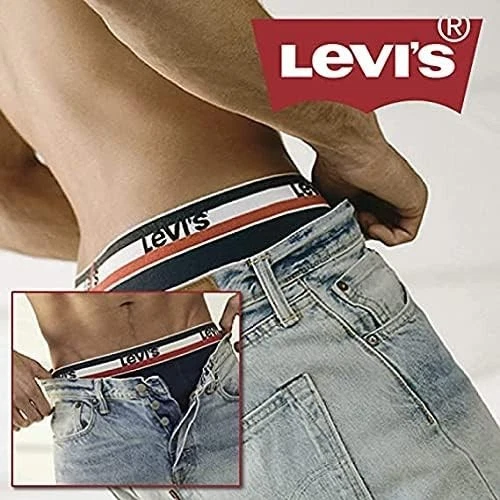 Levi's мужской боксер трусы хлопок для мужчин упаковка 4 размер 2xl - Изображение 2 из 4