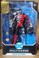 McFarlane Toys DC Multiverse Cyborg Superman Gold Label Target Exclusive - VHTF