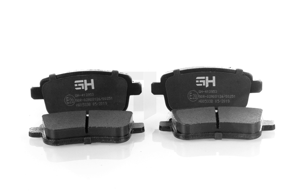 2x ✅Fits AUTO-GH GH-413953 BRAKE PADS REAR  ⭐UK Seller⭐