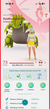 Pok&eacute;mon GO Level 73 - Over 17 million stardust - GoFest Played - Loaded Account!