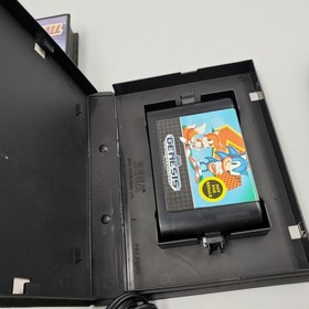 Sega Genesis Console Model 1 Complete Bundle w/ Sonic 2 + Spinball Tested