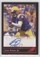 2021 Leaf Memories 1992 Base Red Spectrum 6/25 John Emery Jr #BG-JEJ Auto lz7