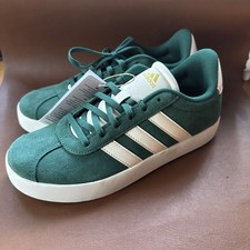 adidas Grand Court Alpha 00s Green White Women s Athletic Shoes 4.5