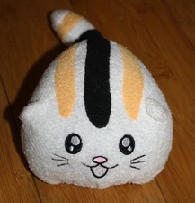 NWT Hawaiian Stuff KIKU Plush Cat Kitty White Striped Cutie Petootie Stuffed