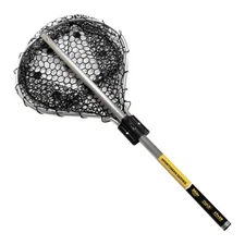 ​​Frabill Sportsman Landing Net - 17x19", Rubber Netting, 36" Handle​​ 