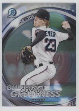 2020 Bowman Draft Glimpses of Greatness Refractor 209/250 Max Meyer #GOG-MM 1p03