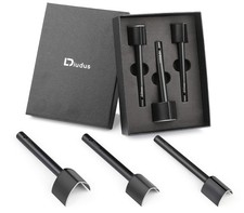 3 Sizes Leather Corner Punch 0.98/1.18/1.57 Inch V-Shaped Leather Punch, Belt...