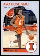2021-22 Panini Chronicles Draft Picks Bronze Ayo Dosunmu/Hoops Retro #69