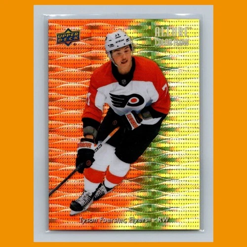 Tyson Foerster /199 #CF-32 2023-24 Philadelphia Flyers Hockey Card NHL