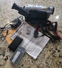 JVC compact VHS camcorder, GR-SXM260- PARTS ONLY-2Batteries,Manual,Charger,Strap