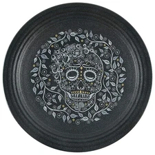 Homer Laughlin  Fiesta Skull and Vine Chop Plate  11182744