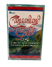 Canaanland Classics 25 Great Southern Gospel Favorites Cassette Tape Sealed