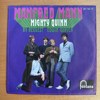 MANFRED  MANN  :  Mighty Quinn / By Request  - Fontana 267798  , D 1968