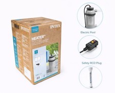 INTEX Electric Pool Heater 2kW Above Ground Swimming Pool Water Heater Heat Up