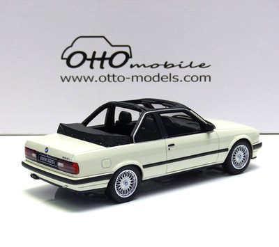 BMW 325i (E30) TC2 Baur Cabrio Bauj 1988 alpine white 218 1:18 OT1097 Ottomobile