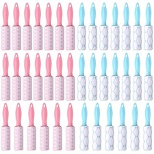 40 Pcs Mini Lint Rollers for Pet Hair Travel Size Clothes Sticky Lint Remover