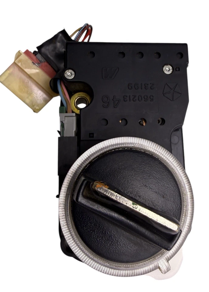 OEM 94-01 Dodge Ram 1500 2500 3500 Ignition  Cylinder + Switch & Key w/ Pigtails - Image 2 of 4