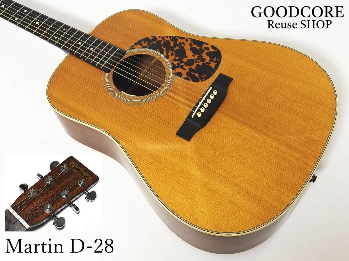 Martin D-28 2010 Acoustic Guitar With Genuine Hard Case No.MG518