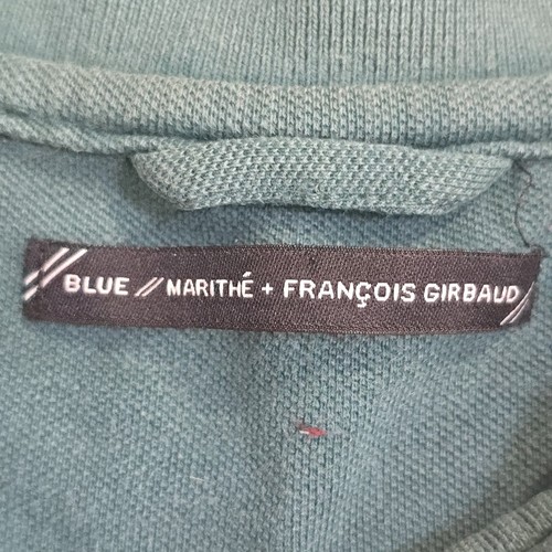 Rare Vintage Marithe Francois Girbaud Polo Shirt Short Sleeve Striped Men's XXL - Picture 4 of 9