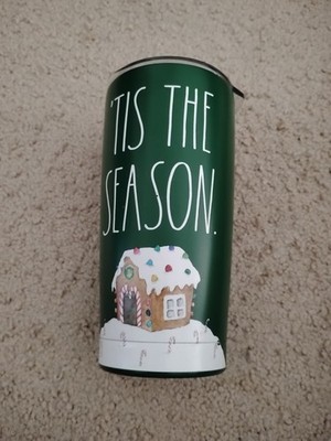 New rae dunn stainless steel insulated tumbler 'tis the season'' Christmas Holida