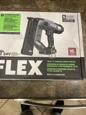 FLEX 24V 18GA Brushless 1/4-inch Narrow Crown Stapler Tool Only - FX4511-Z 