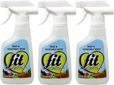 : Produce Wash, Fruit and Vegetable Cleaner, All Natural Insecticide and Wax Rem